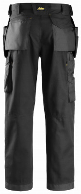 Spodnie robocze Snickers 3214 Canvas+ czarne