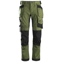 Spodnie robocze Snickers Stretch 6241 Allround kolor Zielone Khaki