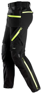 Spodnie robocze Snickers Stretch 6940 Flexiwork czarne