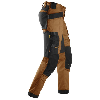 Spodnie robocze Snickers Stretch 6241 Allround kolor brązowy