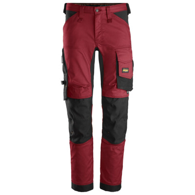 Spodnie robocze Snickers Stretch Allround 6341 kolor czerwony