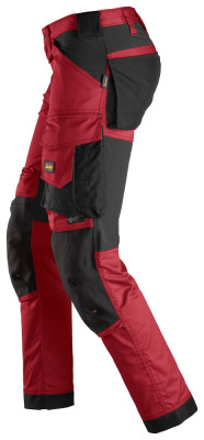 Spodnie robocze Snickers Stretch Allround 6341 kolor czerwony