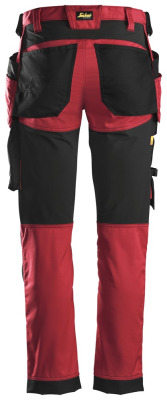Spodnie robocze Snickers Stretch 6241 Allround kolor czerwony