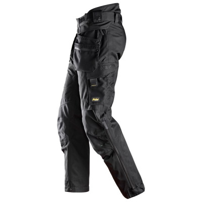 Spodnie robocze Snickers ocieplane 6580 GORE-TEX® 37.5® FlexiWork z workami kieszeniowymi