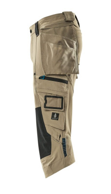 17049-311 Spodenki Piratki 3/4 Mascot ADVANCED w kolorze khaki
