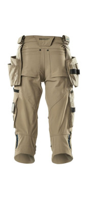 17049-311 Spodenki Piratki 3/4 Mascot ADVANCED w kolorze khaki
