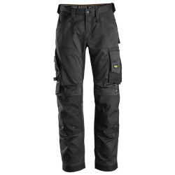 Spodnie robocze Snickers Stretch 6351 AllroundWork luźne kolor czarne