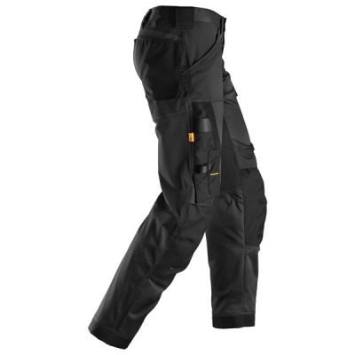 Spodnie robocze Snickers Stretch 6351 AllroundWork luźne kolor czarne