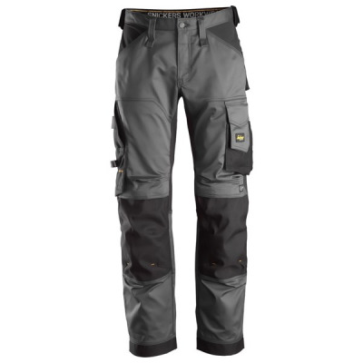 Spodnie robocze Snickers Stretch 6351 AllroundWork luźne kolor ciemno szary