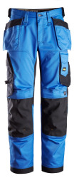 Spodnie robocze Snickers Stretch 6251 AllroundWork luźne kolor niebieski
