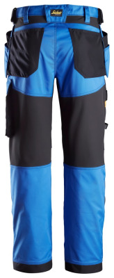 Spodnie robocze Snickers Stretch 6251 AllroundWork luźne kolor niebieski