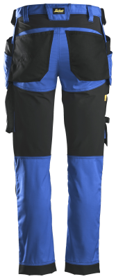 Spodnie robocze Snickers Stretch 6241 Allround kolor niebiesko/czarny (Kopia)
