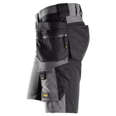 6175 Krótkie spodenki Snickers Stretch model AllroundWork w kolorze szarym