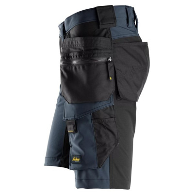 6175 Krótkie spodenki Snickers Stretch model AllroundWork w kolorze granatowym