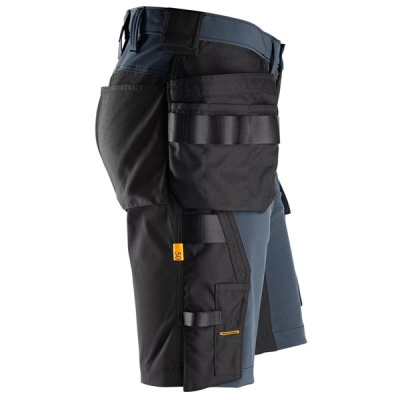 6175 Krótkie spodenki Snickers Stretch model AllroundWork w kolorze granatowym