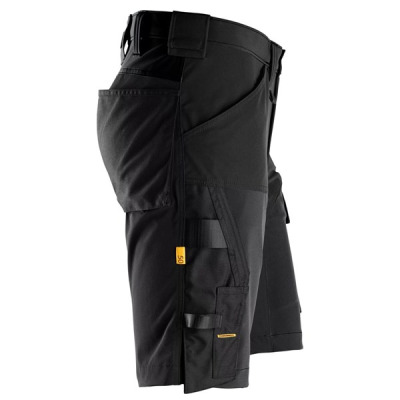 6173 Krótkie spodenki Snickers Stretch model AllroundWork w kolorze czarnym