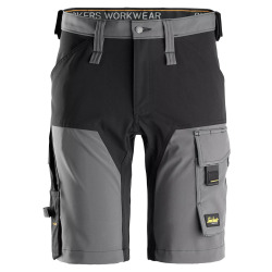 6173 Krótkie spodenki Snickers Stretch model AllroundWork w kolorze szarym