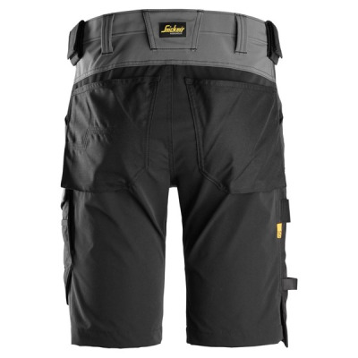 6173 Krótkie spodenki Snickers Stretch model AllroundWork w kolorze szarym