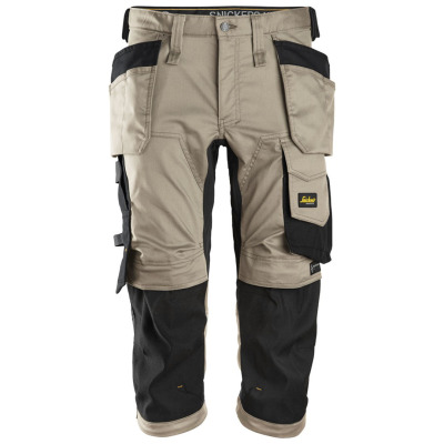 6142 Piratki Stretch AllroundWork z workami kieszeniowymi w kolorze khaki