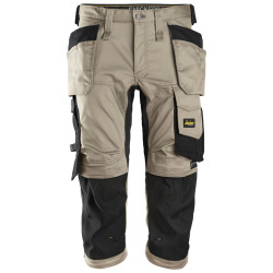 6142 Piratki Stretch AllroundWork z workami kieszeniowymi w kolorze khaki
