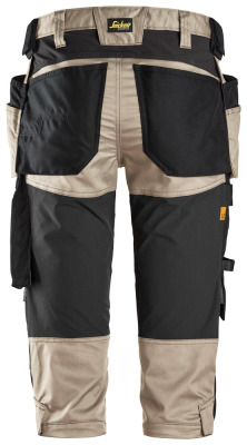 6142 Piratki Stretch AllroundWork z workami kieszeniowymi w kolorze khaki