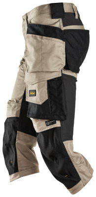 6142 Piratki Stretch AllroundWork z workami kieszeniowymi w kolorze khaki