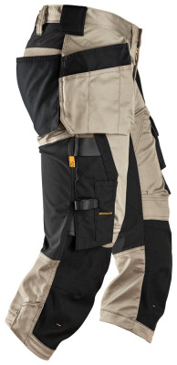 6142 Piratki Stretch AllroundWork z workami kieszeniowymi w kolorze khaki