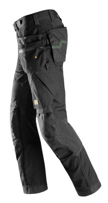 6902 Spodnie robocze Snickers model FlexiWork+ czarne