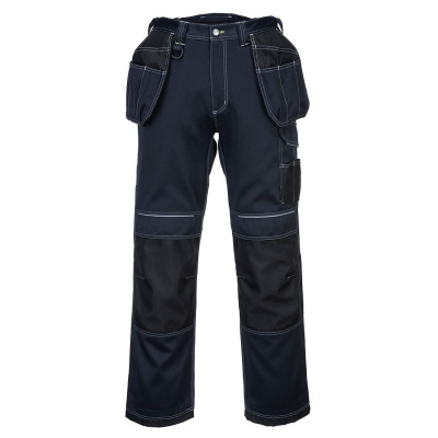 Spodnie robocze Portwest model T602 seria PW3, kolor granatowy