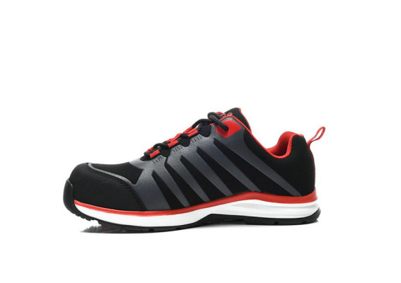 12021 Buty robocze marki JORI model RAPID black-red Low ESD S3