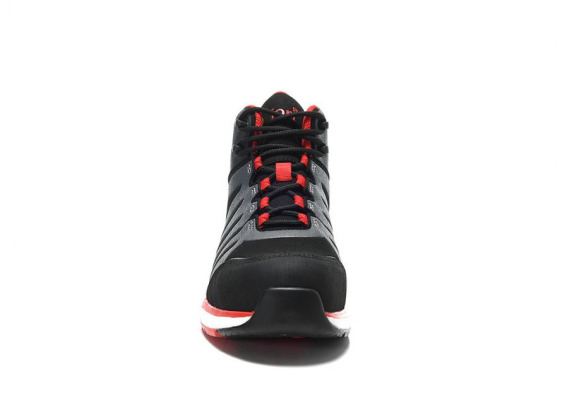 16021 Buty robocze marki JORI model jo_RAPID black-red Mid ESD S3