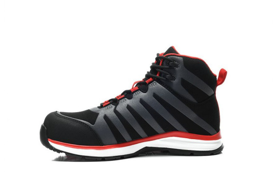 16021 Buty robocze marki JORI model jo_RAPID black-red Mid ESD S3