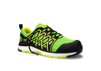 12091 Buty robocze marki JORI model SWIFT green-yellow Low ESD S1P