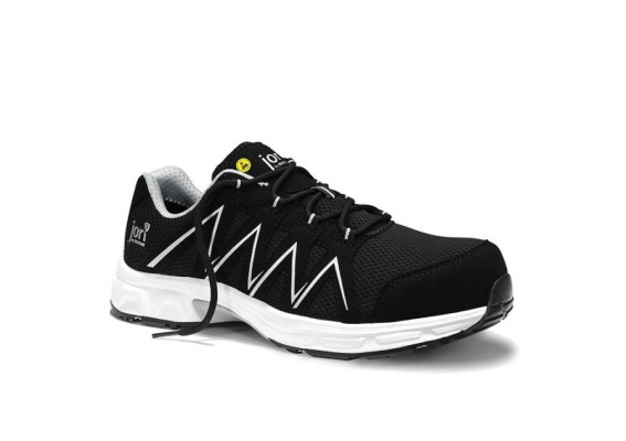 12121 Buty robocze marki JORI model SPEEDY black-silver Low ESD S1P