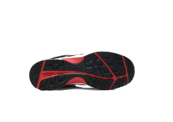 12141 Buty robocze marki JORI model SPEEDY black-red Low ESD S1P
