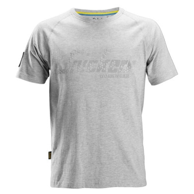 T-shirt LOGO Snickers 2580 kolor Grey