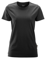 2516 T-shirt damski w kolorze czarnym