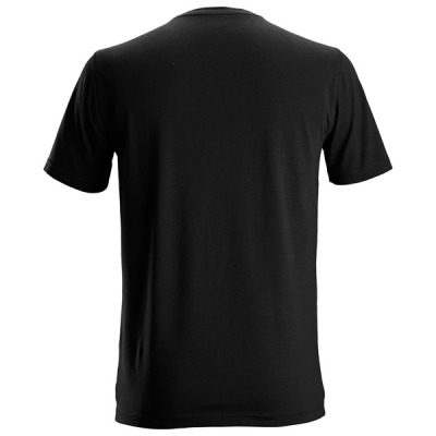 2529 T-shirt elastyczny - zestaw 2 szt. Snickers k.czarny