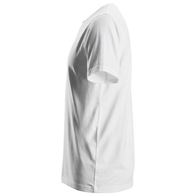 2529 T-shirt elastyczny - zestaw 2 szt. Snickers k.biały