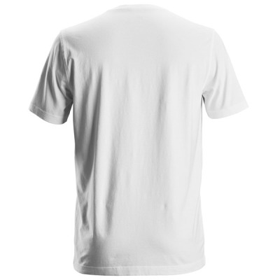 2529 T-shirt elastyczny - zestaw 2 szt. Snickers k.biały