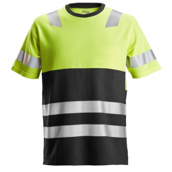 2534 T-shirt Odblaskowy AllroundWork, EN 20471/1 kolor żółty