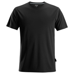 2558 T-shirt AllroundWork Snickers k.czarny