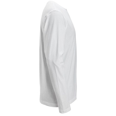 T-shirt z długimi rękawami 2496 Snickers BIAŁY