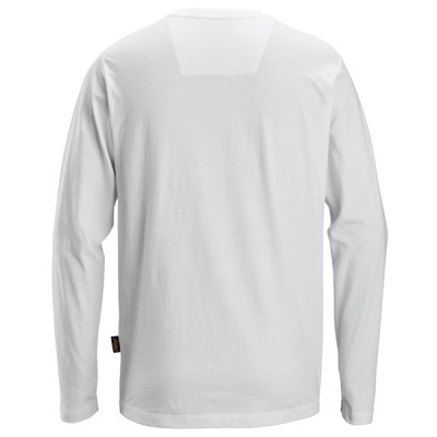 T-shirt z długimi rękawami 2496 Snickers BIAŁY