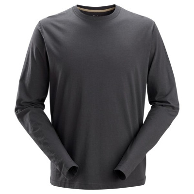 T-shirt z długimi rękawami 2496 Snickers Ciemno szary