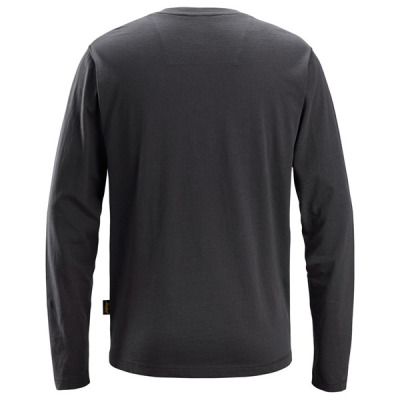 T-shirt z długimi rękawami 2496 Snickers Ciemno szary