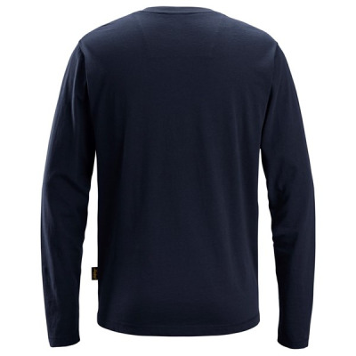 T-shirt z długimi rękawami 2496 Snickers Granatowy