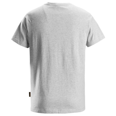 2512 T-shirt Snickers z dekoltem w serek Szary