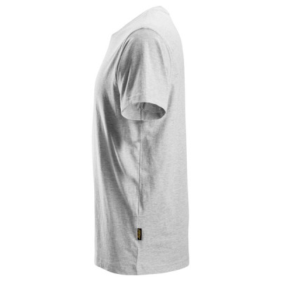 2512 T-shirt Snickers z dekoltem w serek Szary