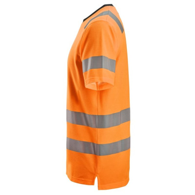 T-shirt Odblaskowy 2536 Snickers  pomarańczowym